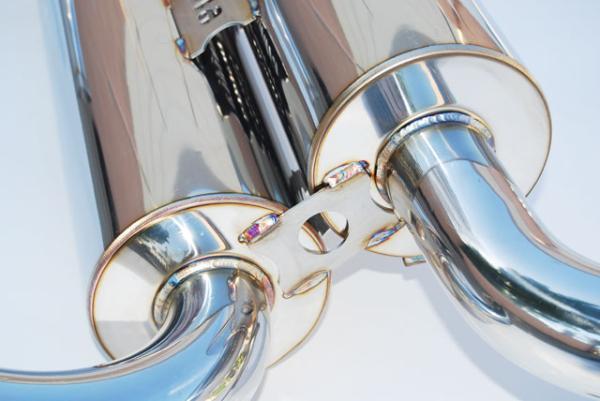 Invidia 07+ Infiniti G37 Coupe Gemini Single Layer Titanium Tip Cat-back Exhaust Catback Invidia