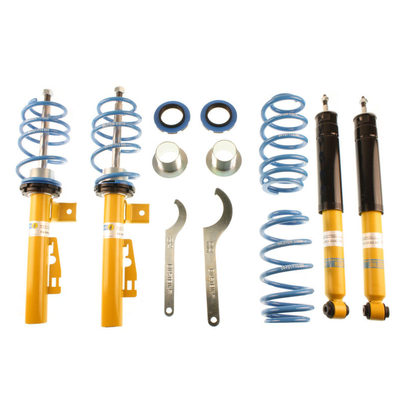 Bilstein B14 2008 Smart Fortwo Passion Front and Rear Performance Suspension System Shock & Spring Kits Bilstein