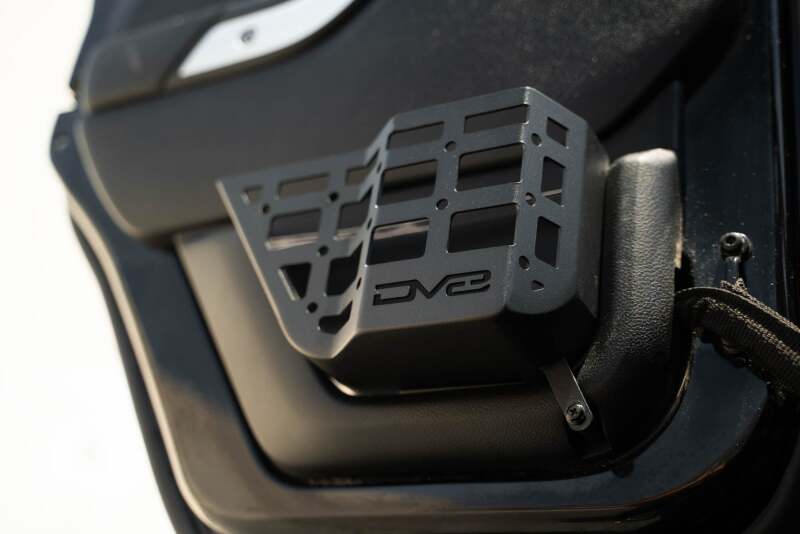 DV8 Offroad 11-18 Jeep Wrangler JK 4 Door Only Rear Door Pocket Molle Panels - Black Exterior Trim DV8 Offroad