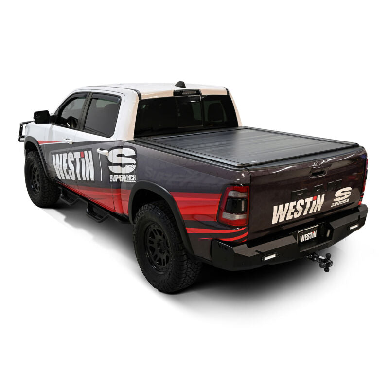 Westin 19-26 RAM 1500 New Body 5ft 7in. (67in) Bed Electric Retractable Tonneau Cover - Black Tonneau Covers - Retractable Westin