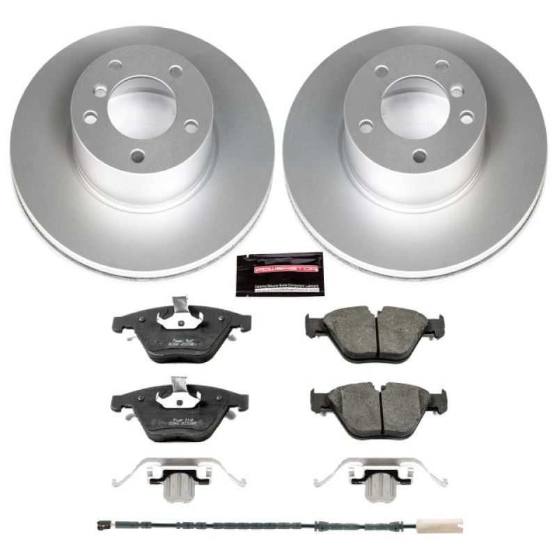 Power Stop 11-12 BMW 328i xDrive Front Z23 Evolution Sport Coated Brake Kit Brake Kits - Performance D&S PowerStop