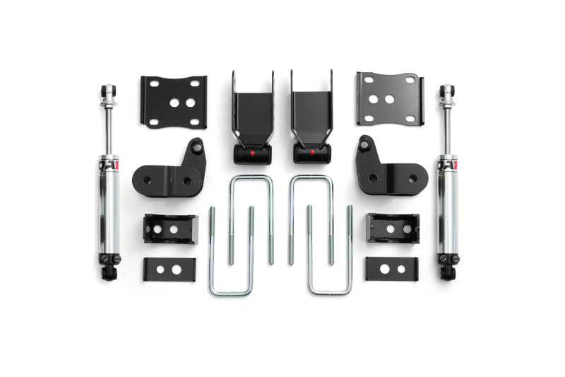 QA1 15-20 Ford F-150 4WD Lowering Kit w/ Spindles Double Adjustable 3.5in-5.5in Spindles QA1