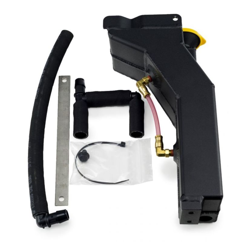 Killer B Dual Reservoir Tank (Wash / Coolant) for 08-14 Subaru WRX/STi - Black Coolant Reservoirs Killer B Motorsport