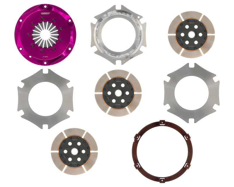 Exedy Universal Builder Series Triple Metallic Clutch Does NOT Incl FW Req. Custom Clutch Actuation Clutch Kits - Multi Exedy