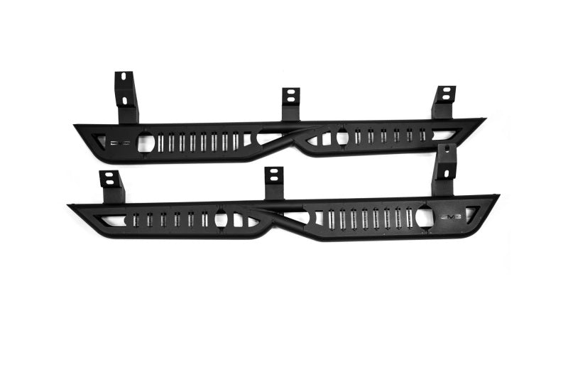 DV8 2025+ Toyota 4Runner OE Plus Side Steps - Micro-Texture Black Side Steps DV8 Offroad