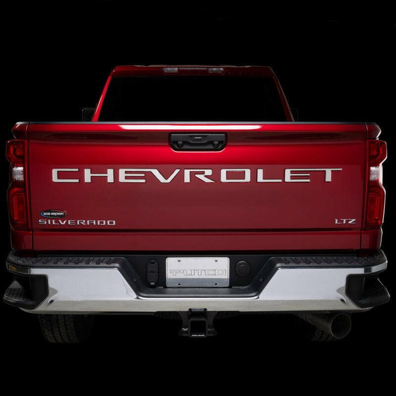 Putco 2020 Chevy Silv 2500/3500 - SS Tailgate Letters CHEVROLET - Stamped Version Chevrolet Letters Exterior Trim Putco