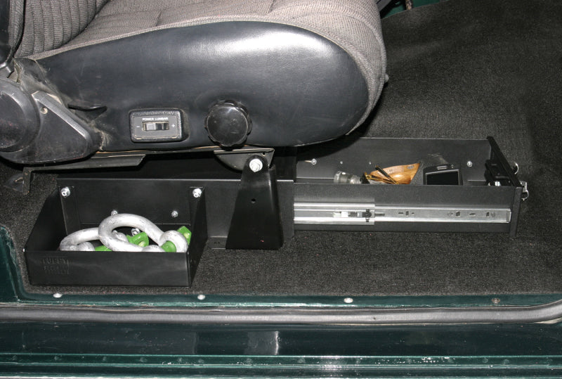 Tuffy Ford Bronco Underseat Drawer Passenger W/ Keyed Lock Cargo Boxes & Bags Tuffy Products