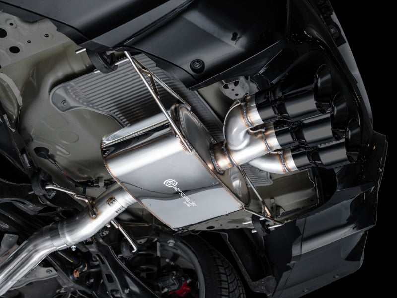 AWE Tuning 2024 Acura Integra Type S DE5 FWD Touring Edition Exhaust w/ Triple Diamond Black Tips Catback AWE Tuning