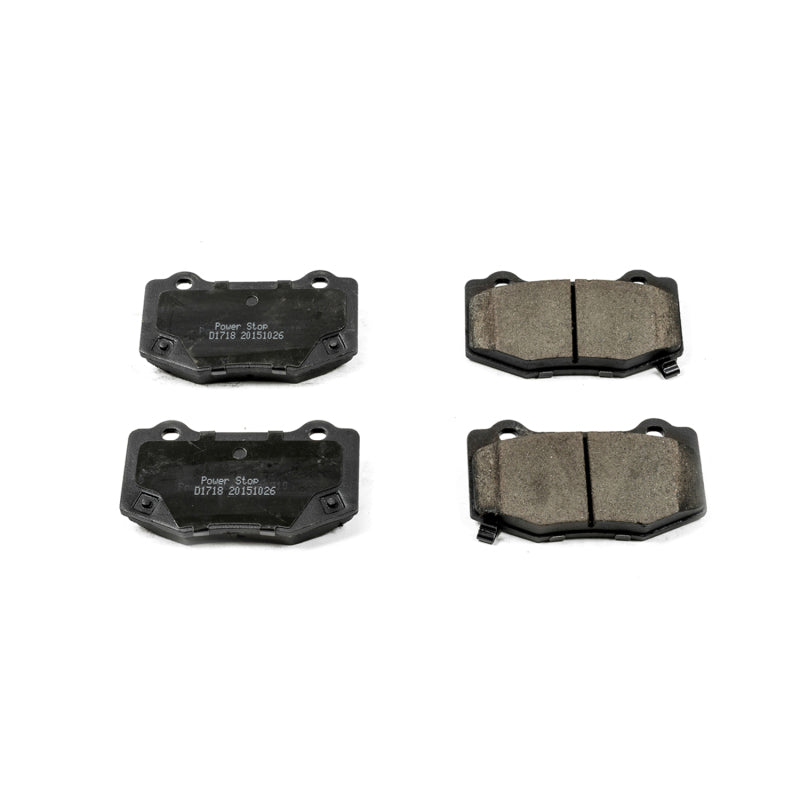 Power Stop 16-19 Chevrolet Camaro Rear Z16 Evolution Ceramic Brake Pads Brake Pads - OE PowerStop
