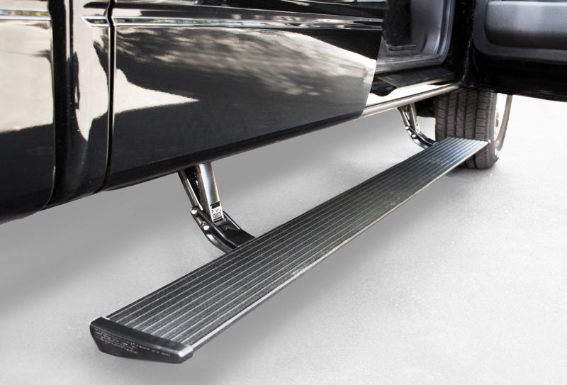 AMP Research 2009-2014 Ford F150 All Cabs PowerStep Plug N Play - Black Running Boards AMP Research