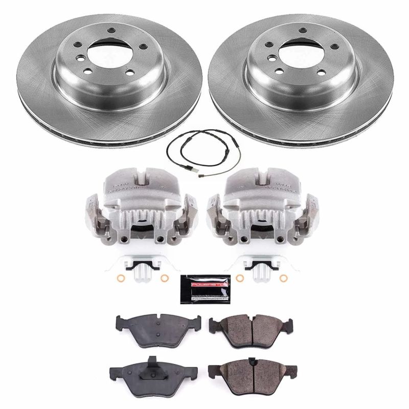 Power Stop 09-16 BMW Z4 Front Autospecialty Brake Kit w/Calipers Brake Kits - OE PowerStop