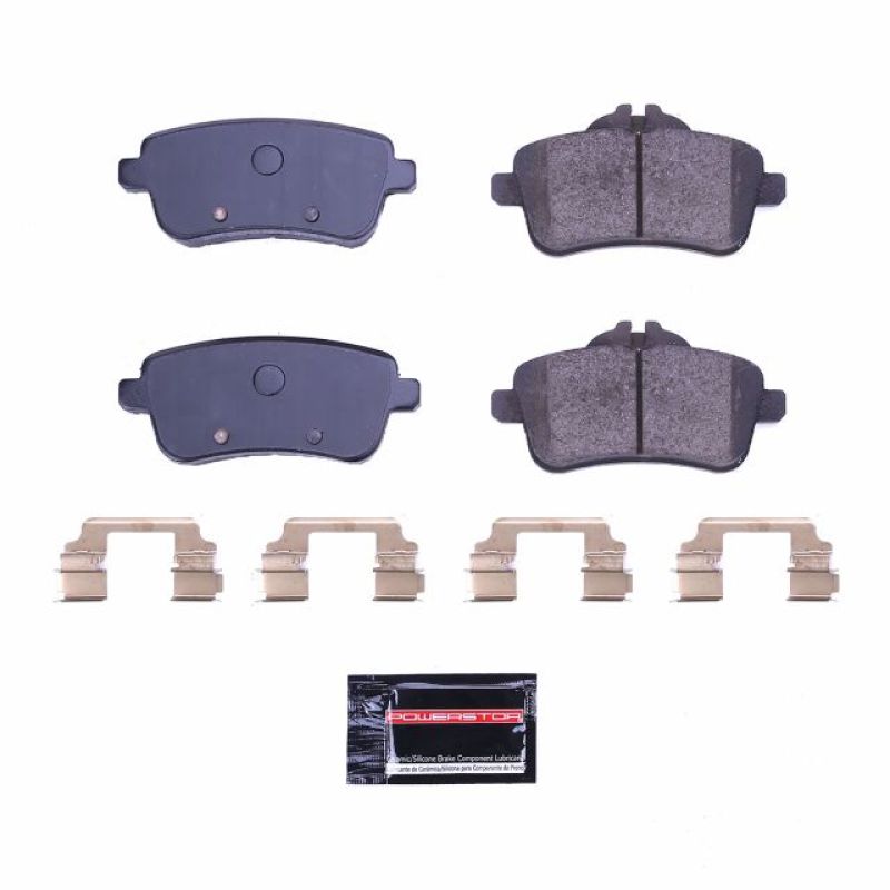 Power Stop 14-18 Mercedes-Benz CLA45 AMG Rear Z23 Evolution Sport Brake Pads w/Hardware Brake Pads - Performance PowerStop