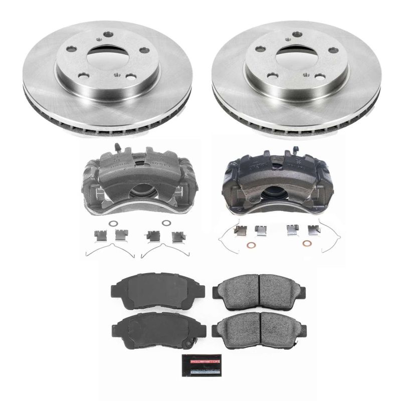 Power Stop 97-01 Toyota Camry Front Autospecialty Brake Kit w/Calipers Brake Kits - OE PowerStop
