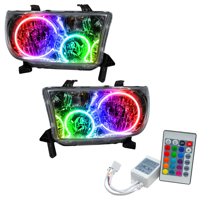 Oracle 07-13 Toyota Tundra SMD HL - ColorSHIFT w/ Simple Controller Headlights ORACLE Lighting
