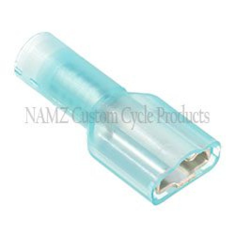 NAMZ Fully Insulated .25in. Female Quick Disconnect Terminals 16-14g (25 Pack) Wiring Connectors NAMZ