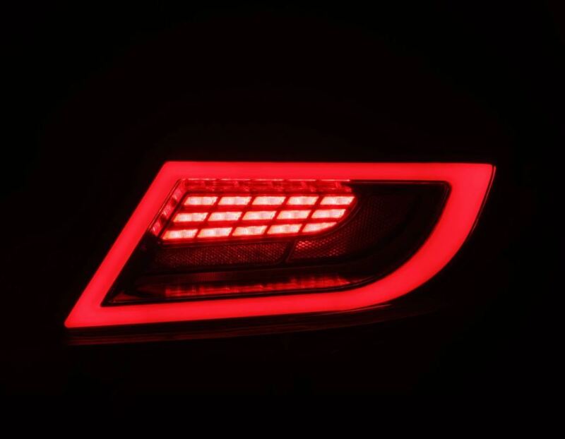 AlphaRex 22-24 Toyota GR86 LUXX LED Taillights Vivid Red Tail Lights AlphaRex