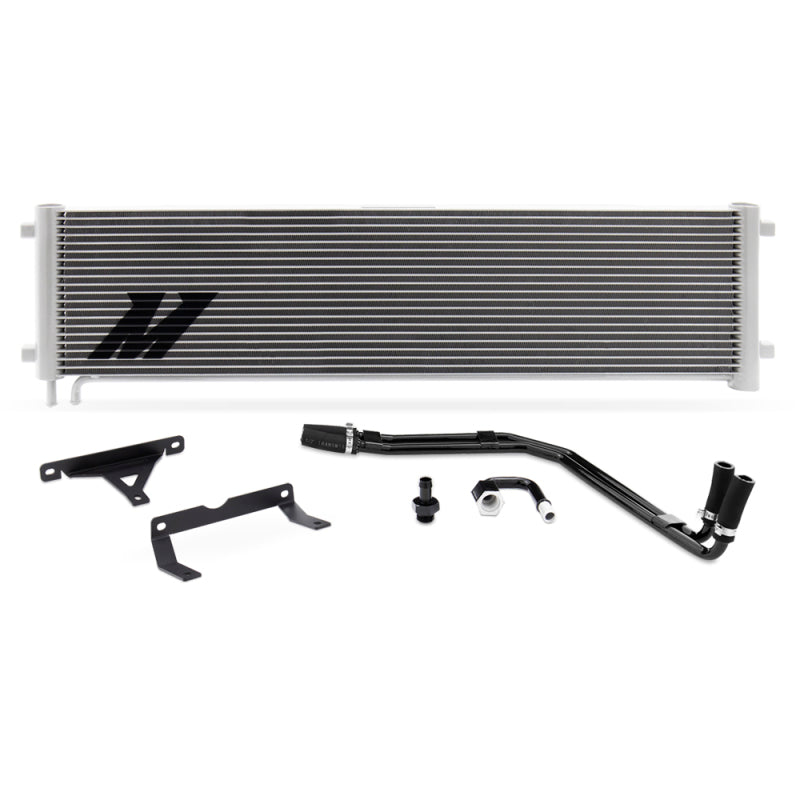 Mishimoto 17-19 Ford 6.7L Powerstroke Transmission Cooler Kit Silver Transmission Coolers Mishimoto