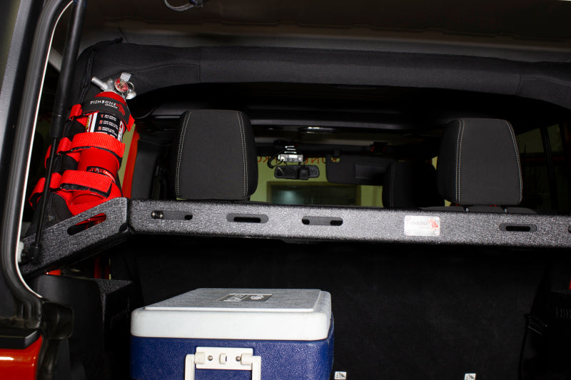 Fishbone Offroad Padded Roll Bar Red Fire Extinguisher Holder Fire Safety Fishbone Offroad