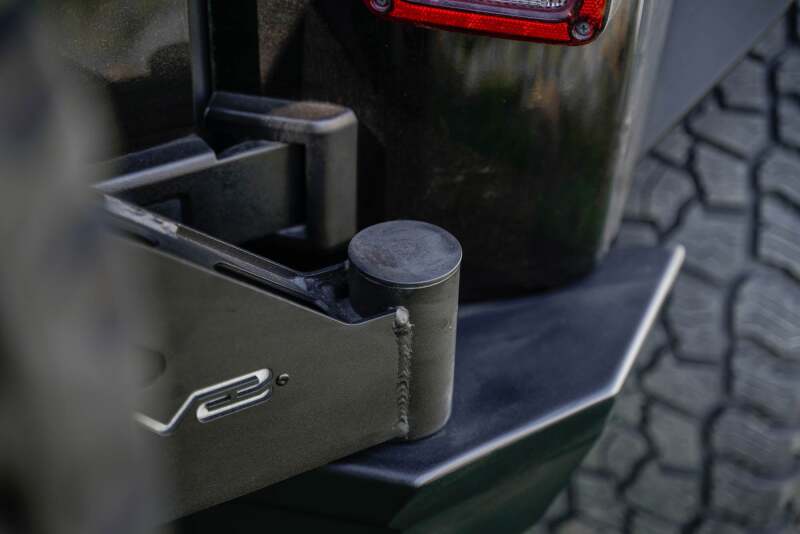 DV8 07-18 Jeep Wrangler (JK) Tire Carrier for MTO Bumper Chase Racks DV8 Offroad