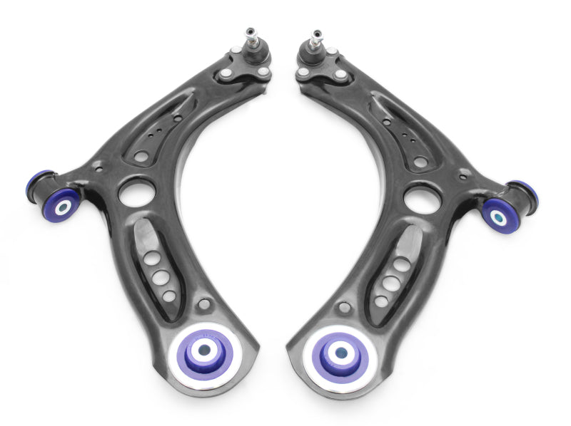 SuperPro 2015 Audi A3 Quattro Premium Front Lower Control Arm Set w/ Bushings Control Arms Superpro