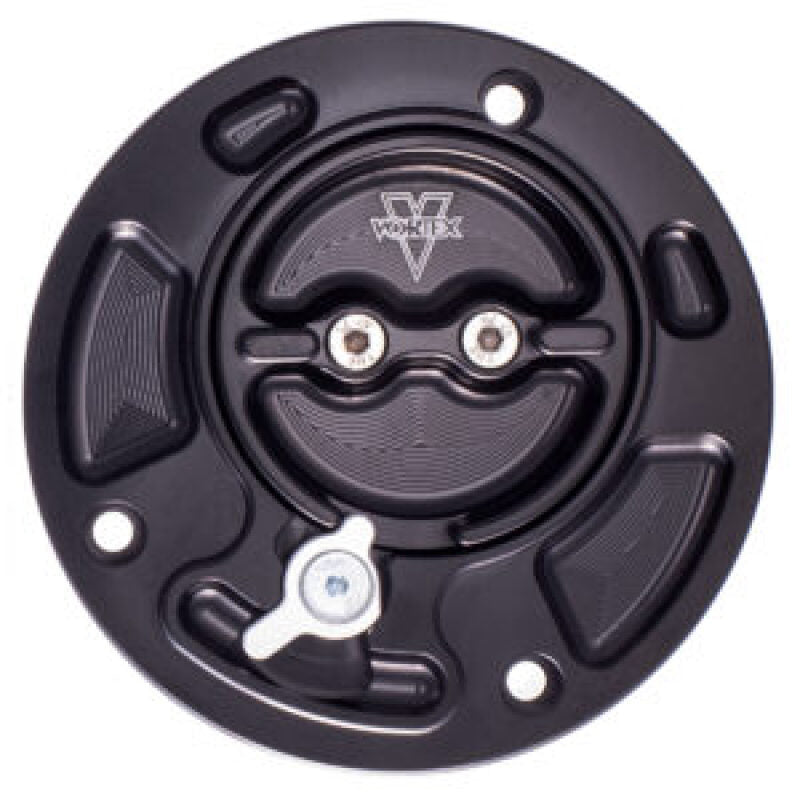 Vortex Racing V3 Fuel Cap Kawasaki- Black Fuel Caps Vortex Racing