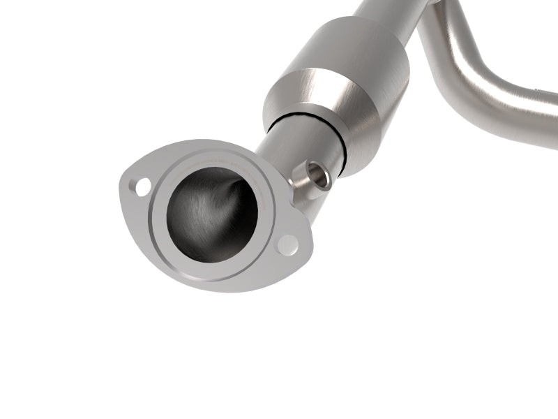 aFe Toyota Tacoma 05-15 V6-4.0L Twisted Steel Y-Pipe w/ Cat X Pipes aFe