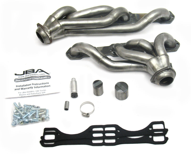 JBA 87-91 Chevrolet Blazer 5.0L/5.7L w/o A.I.R. 1-5/8in Primary Raw 409SS Cat4Ward Header Headers & Manifolds JBA