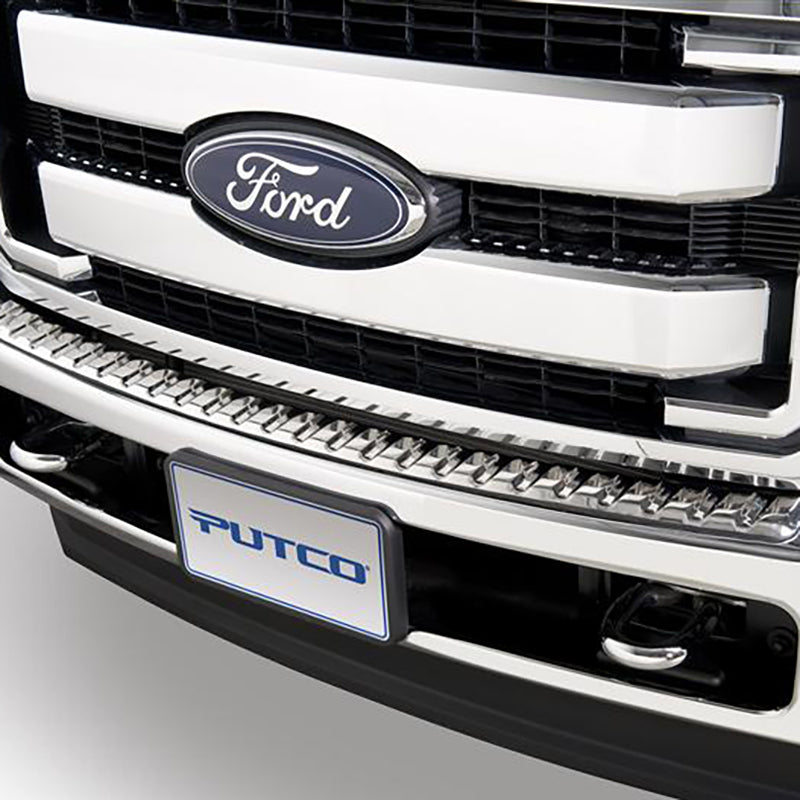 Putco 11-16 Ford SuperDuty - Front Bumper Cover Stainless Steel Bumper Covers Bumpers - Steel Putco