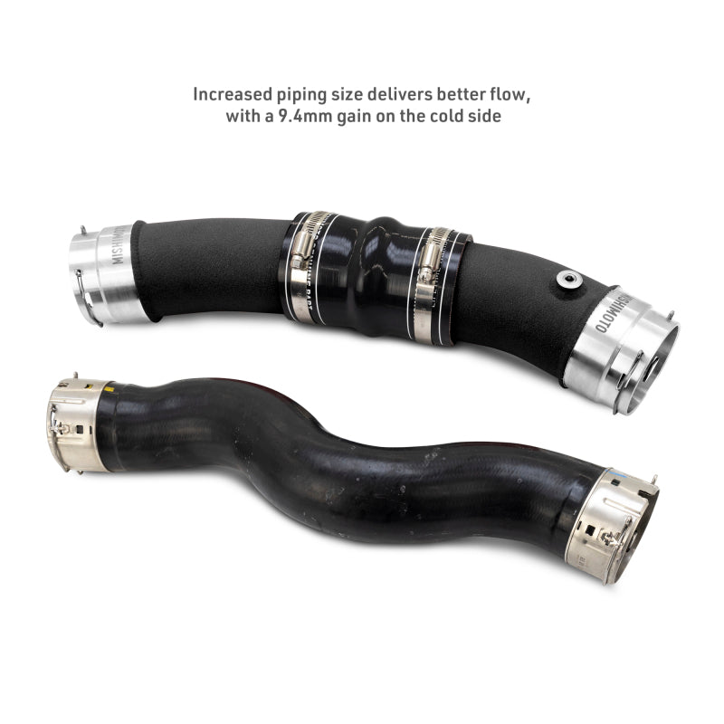 Mishimoto 2024+ Toyota Tacoma Intercooler Pipe Kit - Black Intercooler Pipe Kits Mishimoto