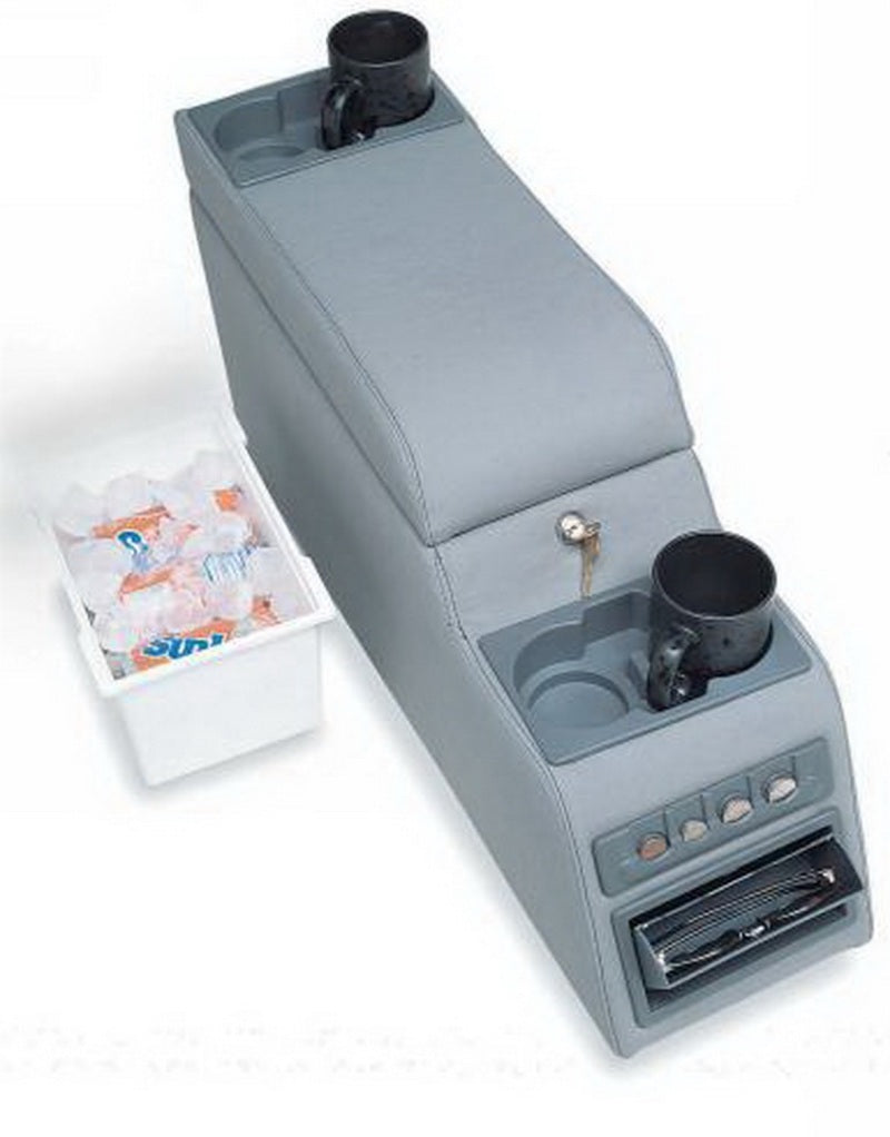 Rampage 1976-1983 Jeep CJ5 Locking Center Console - Grey Dash & Interior Trim Rampage