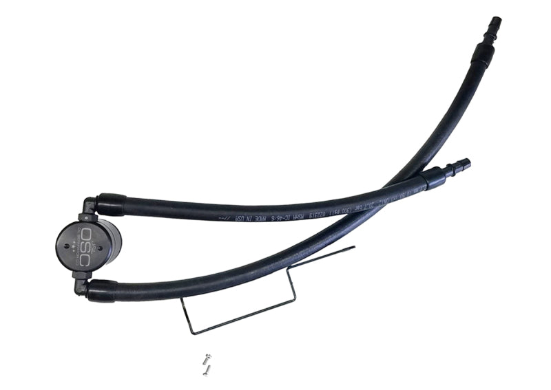 J&amp;L 11-25 Jeep Grand Cherokee 5.7L Passenger Side Oil Separator 3.0 - Black Anodized Oil Separators J&L