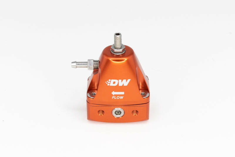 DeatschWerks DWR1000iL In-Line Adjustable Fuel Pressure Regulator - Orange Fuel Pressure Regulators DeatschWerks