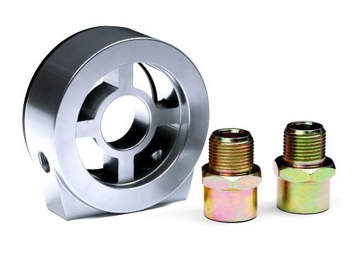 BLOX Racing Oil Filter Block Adapter Silver / For Oil Pressure / Oil Temperature Oil Filter Blocks BLOX Racing