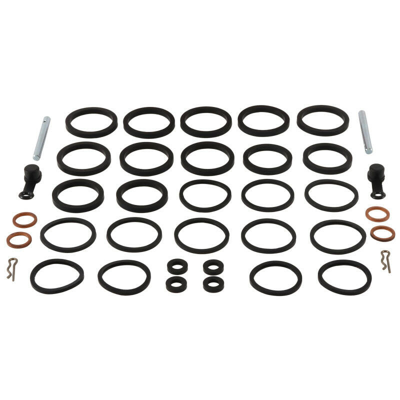 All Balls Racing 00-02 Kawasaki ZX600 (ZX-6R) Caliper Rebuild Kit Front Brake Caliper Rebuild Kits All Balls Racing