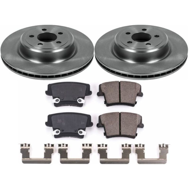 Power Stop 06-14 Dodge Charger Rear Autospecialty Brake Kit Brake Kits - OE PowerStop