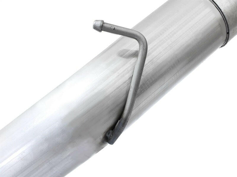 aFe MACHForce XP Exhaust Large Bore 5in DPF-Back Alu. 13-15 Dodge Trucks L6-6.7L (td) *Black Tip DPF Back aFe