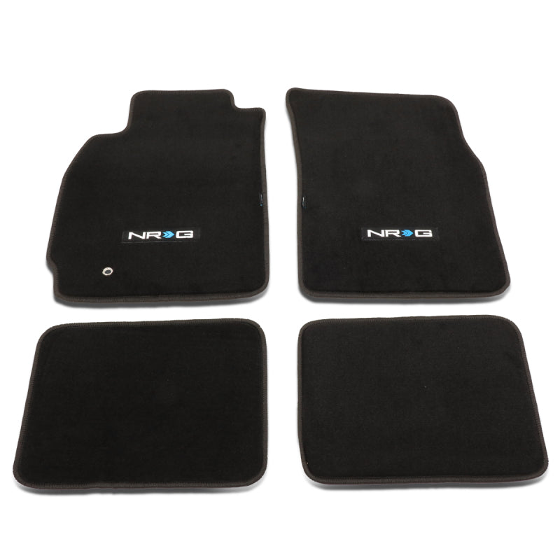 NRG Floor Mats - Evo X Ralliart Lancer GTS (NRG Logo) - 4pc. Floor Mats Carpeted NRG