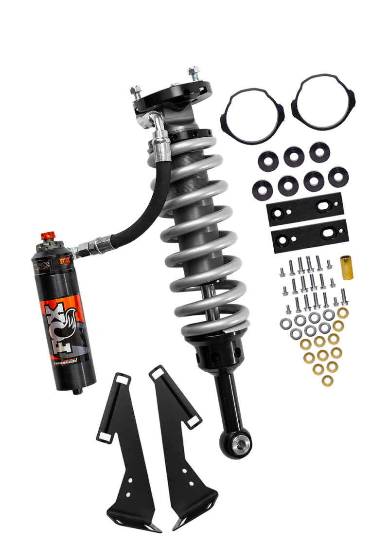 FOX 05+ Toyota Tacoma Performance Elite 2.5 Series Shock Front 2in Lift Shocks and Struts FOX