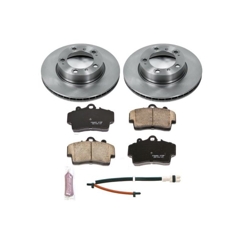Power Stop 97-04 Porsche Boxster Front Autospecialty Brake Kit Brake Kits - OE PowerStop