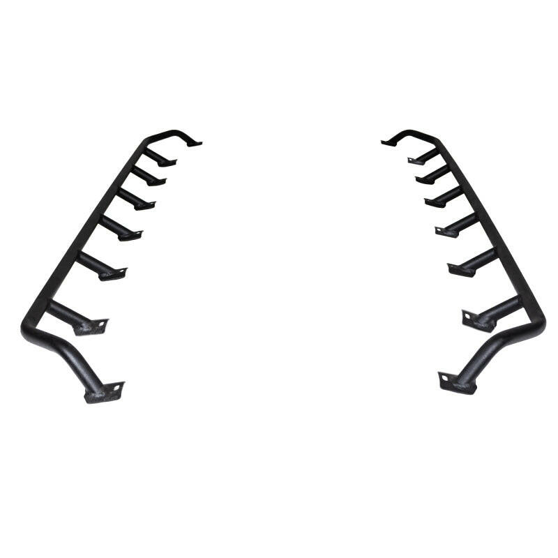 Go Rhino SRM300 Dual Rail Kit (For 80x40in. Rack) - Tex. Blk (Rails ONLY - Req. Platform) Roof Baskets Go Rhino