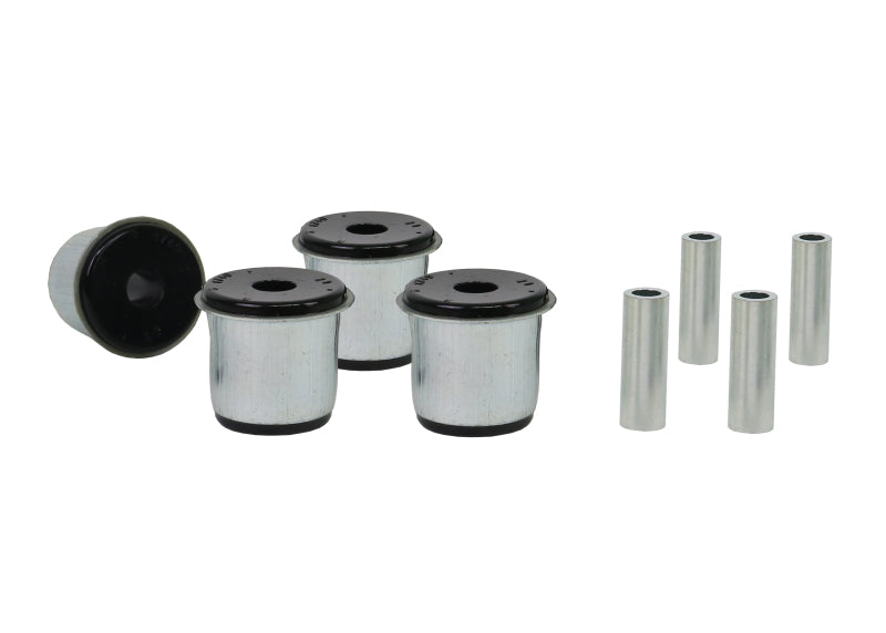 Whiteline Plus 84-01 Jeep Cherokee/93-98 Gr Cherokee/97-06 Wrangler TJ Fr Trailing Arm-Upper Bushing Bushing Kits Whiteline