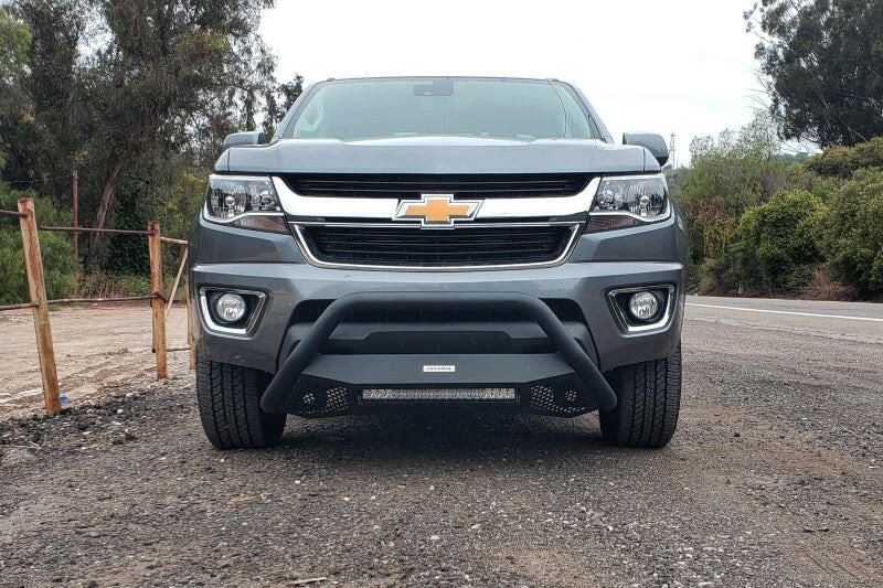 Go Rhino 15-19 Chevy Silverado 2500HD (Excl. Hgh Country/Drvr Alrt Pkg) RC4 & RC3 LR Brkt - Tex. Blk Brackets Go Rhino