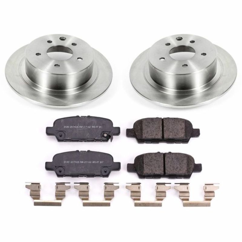 Power Stop 2019 Nissan Sentra Rear Autospecialty Brake Kit Brake Kits - OE PowerStop