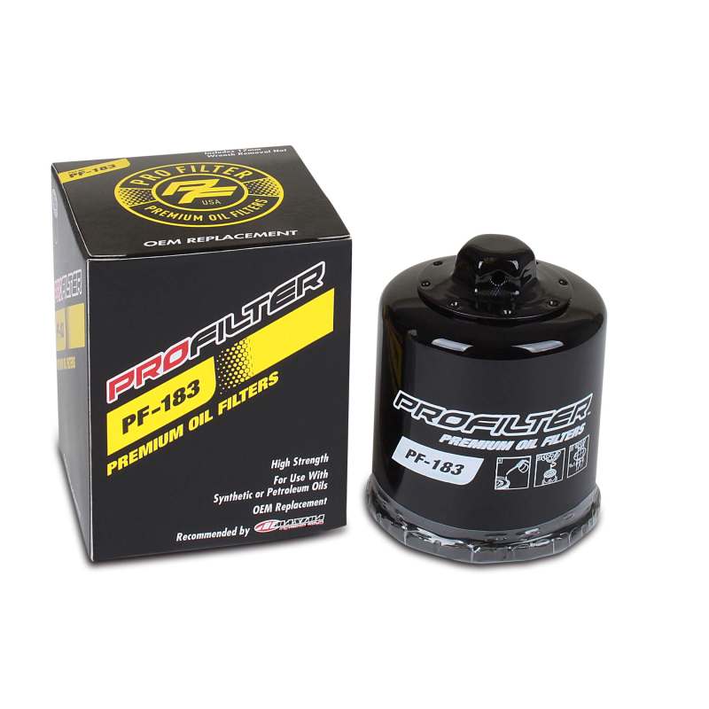 ProFilter Italjet/Malaguti/Peugeot/Piaggio Spin-On Black Various Performance Oil Filter Oil Filters ProFilter