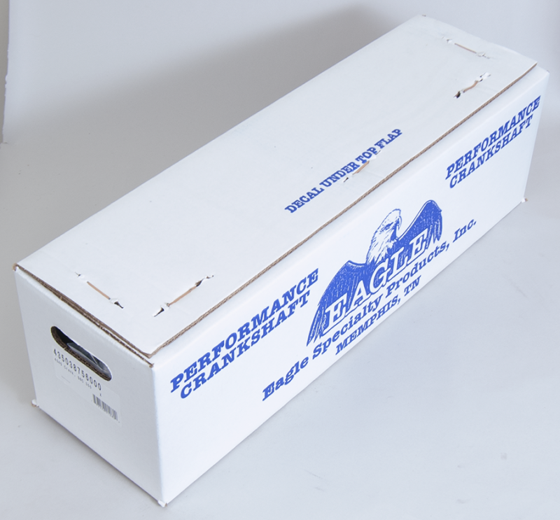 Eagle 67-86 Chevrolet Small Block V8 5.7L 350 Forged Crankshaft - 4340 Steel 3.875in Strk 2-Pce Seal Crankshafts Eagle