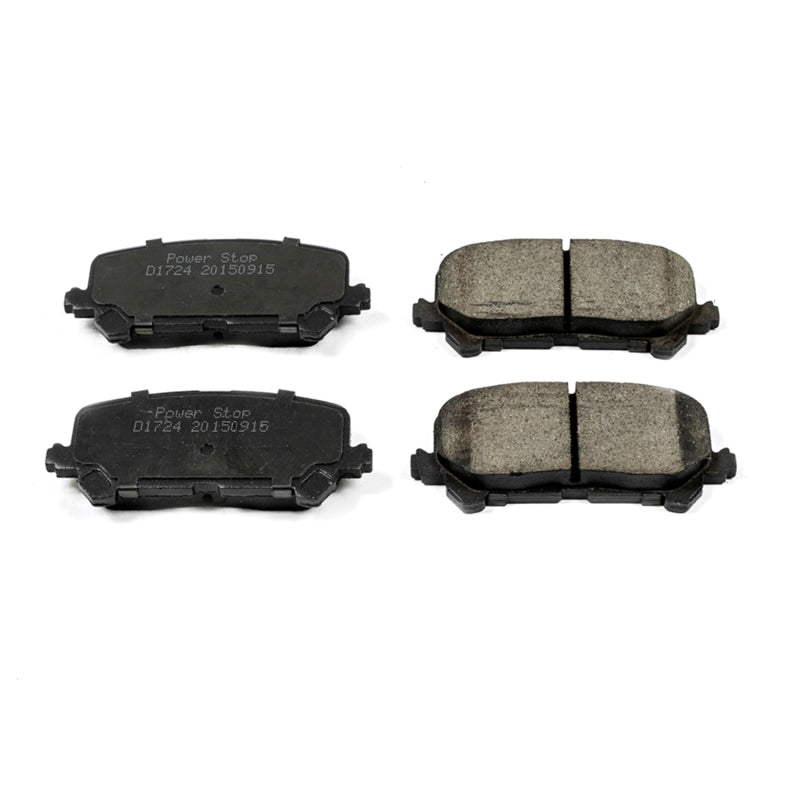 Power Stop 14-16 Acura MDX Rear Z16 Evolution Ceramic Brake Pads Brake Pads - OE PowerStop