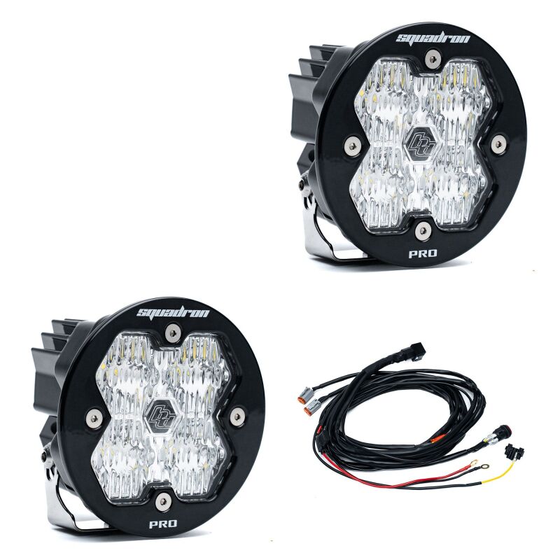 Baja Designs Squadron-R 2.0 Pro LED Wide Cornering (Pair) Light Bars & Cubes Baja Designs