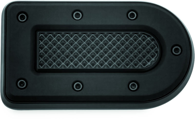 Kuryakyn Heavy Industry Brake Pedal Satin Black Pedals Kuryakyn