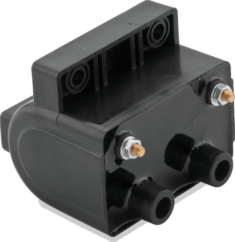 Twin Power 65-79 Big Twin and XL Ignition Coil Black Replaces H-D 31609-65A 5 Ohm Stock Replacement Ignition TwinPower