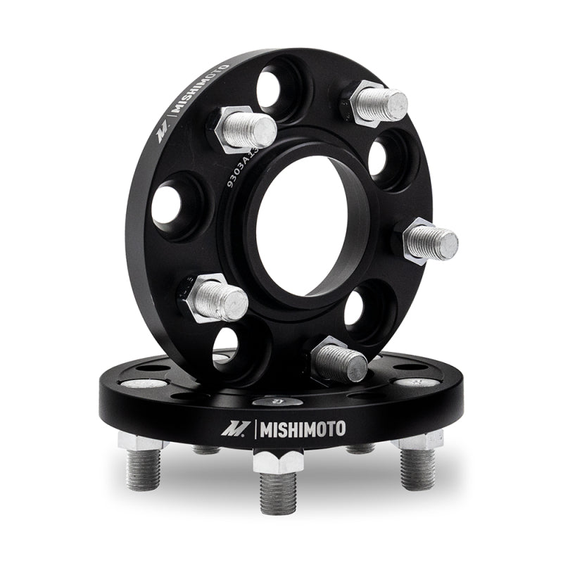 Mishimoto Wheel Spacers - 5x108 - 63.3 - 30 - M12 - Black Wheel Spacers & Adapters Mishimoto